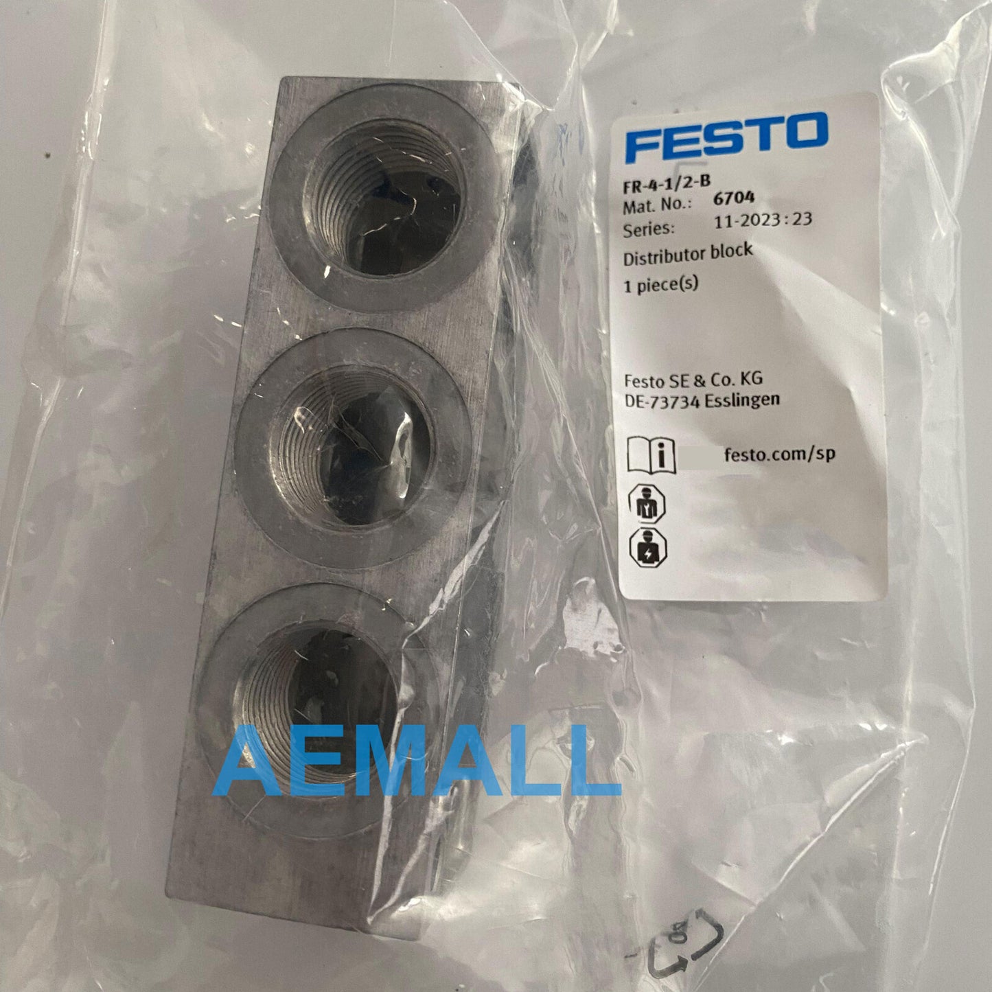1pcs Festo FR-4-1/2-B 6704 Distributor Block FR-4-1/2-B 6704