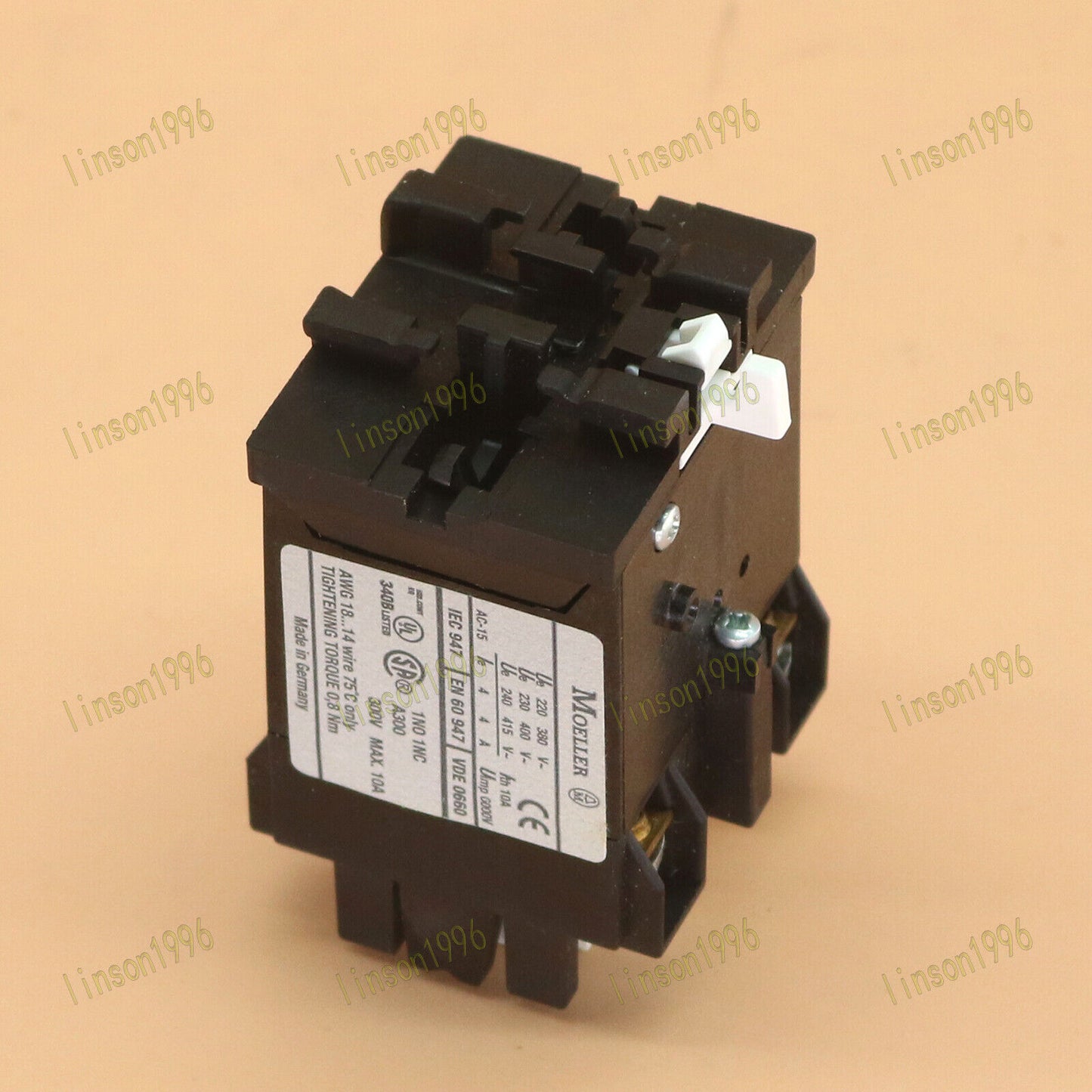 MOELLER EATON TPE11DIL AC Contact Delay Head - MOELLER EATON
