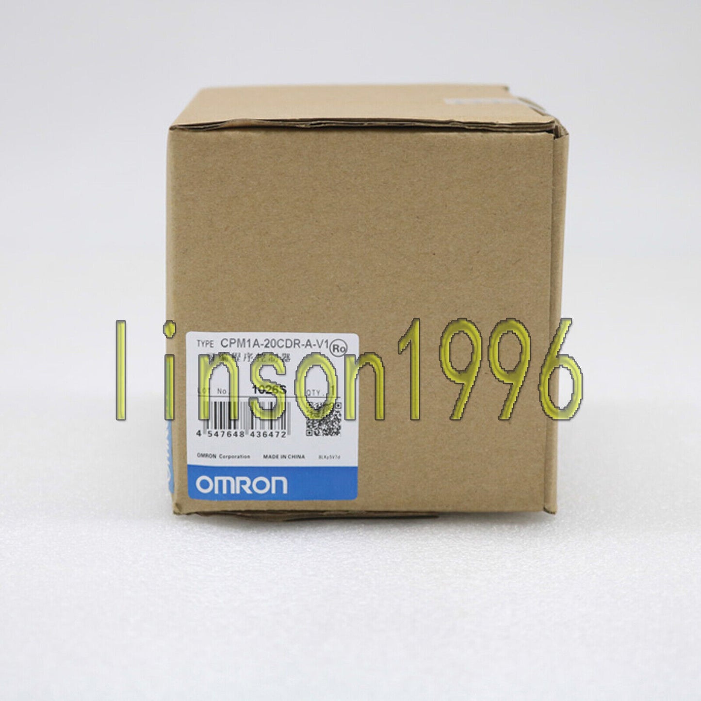OMRON CPM1A-20CDR-A-V1 programmable controller in box - OMRON