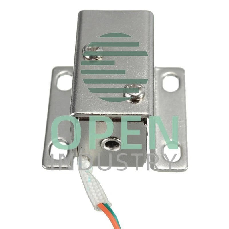 DC 12V Electric Solenoid Lock Tongue Upward Assembly for Door Cabinet Drawer M