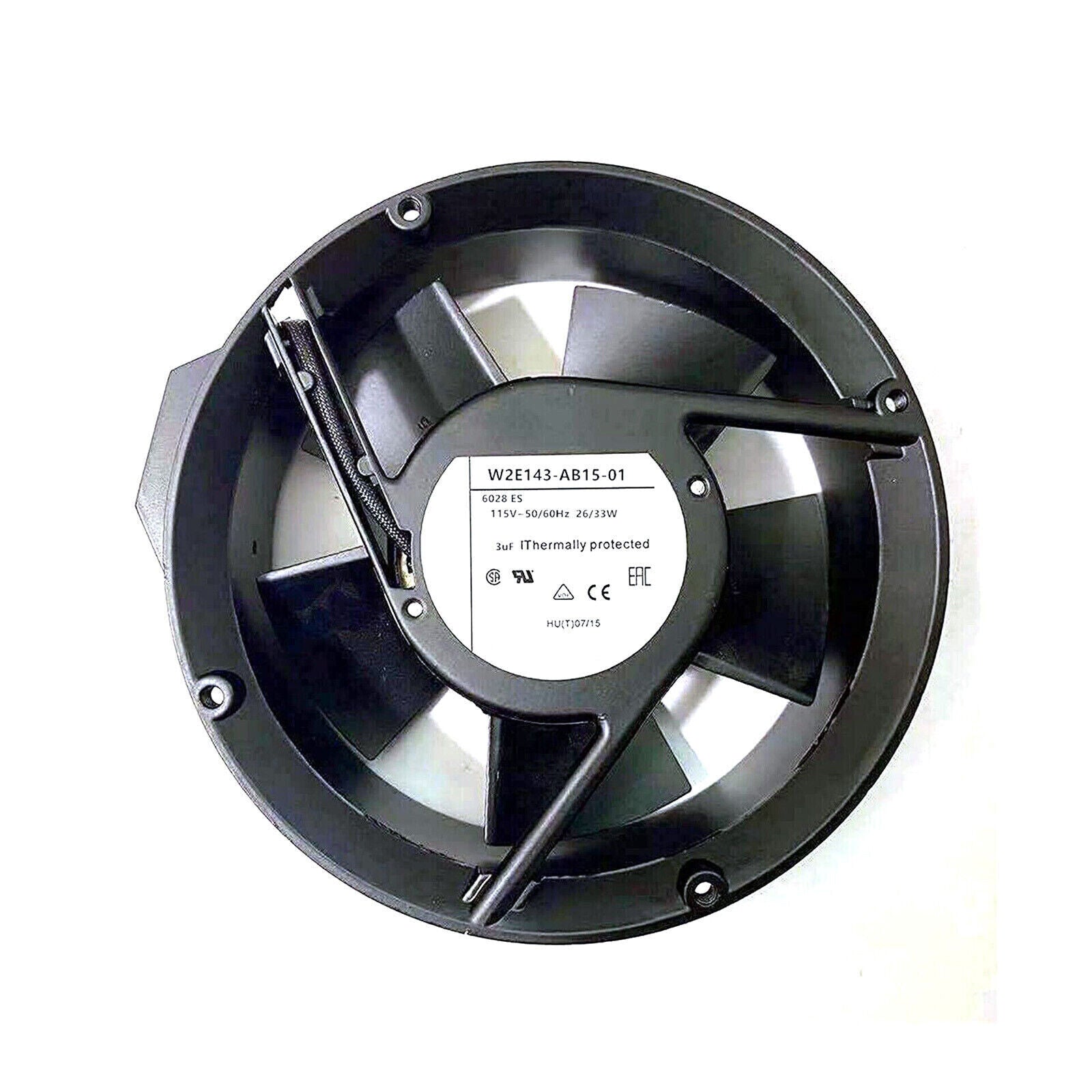 In Box Exhaust Fan W2E143-AB15-01 115V 50/60Hz 26/33W - INBOX EXHAUST FANS