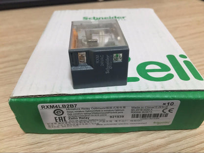 10PCS/1Box Schneider RXM4LB2B7 Miniature Relays 24VAC In Box