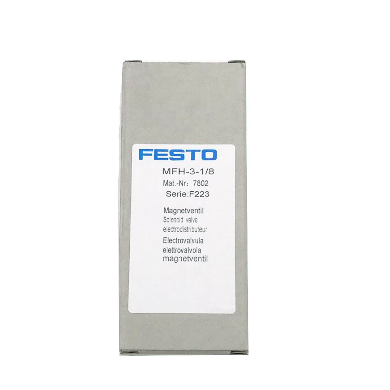 FESTO  MFH-3-1/8 7802 PLC Solenoid Valve
