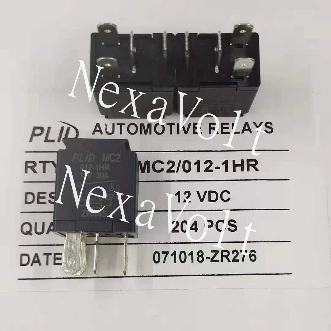 5Pc PLID MC2-012-1HR 12VDC Automotive Relay 4Pins 30A
