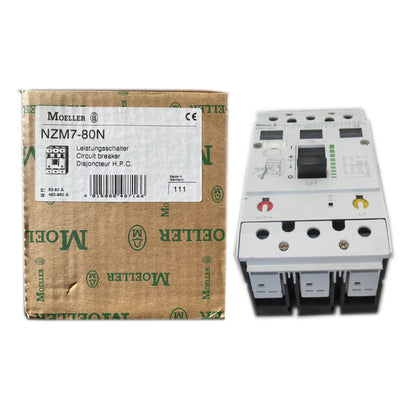 Moeller NZM7-80N Circuit Breaker - MOELLER