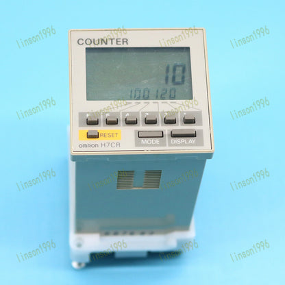 New One Omron H7CR-B Timer 100/240VAC Ship - OMRON