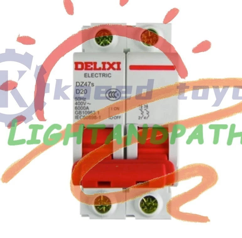 For Delixi DZ47S Series Air-Switch Circuit Breaker D-Type #Li