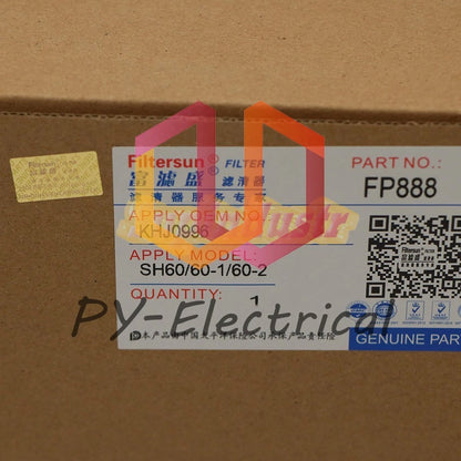 1PC KHJ0996 KHJ0738 KHJ1400 For Excavator Hydraulic Oil Filter Element~~