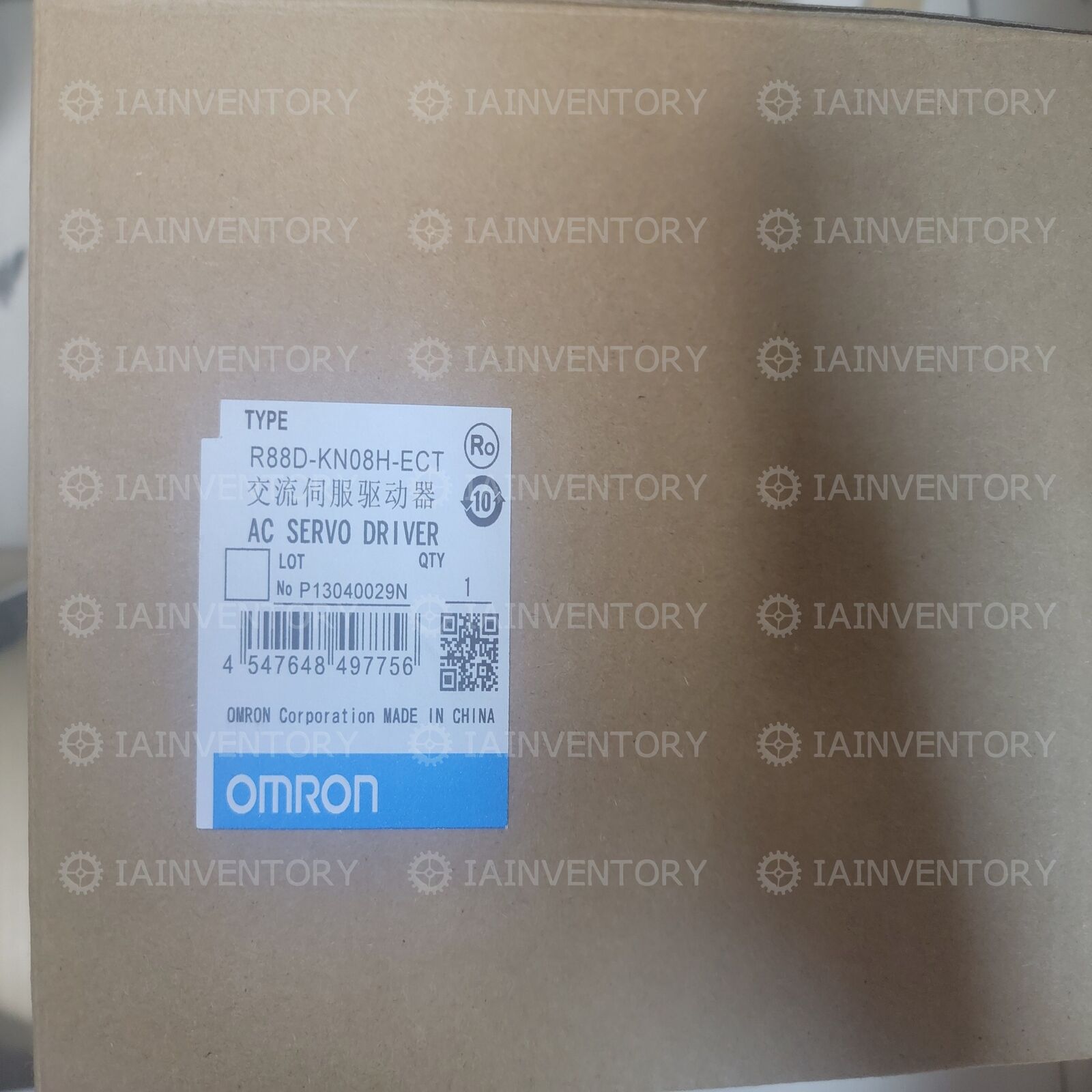 Omron Servo Drive R88D-KN08H-ECT In Box New - OMRON