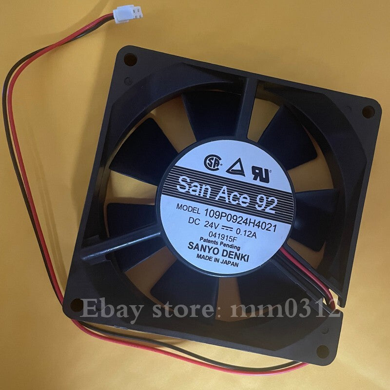 Sanyo 109P0924H4021 9025 9CM 24V 0.12A inverter fan