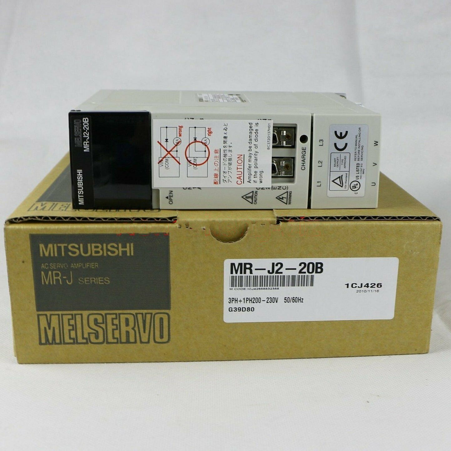 New Mitsubishi MR-J2-20B Servo Drive - MITSUBISHI