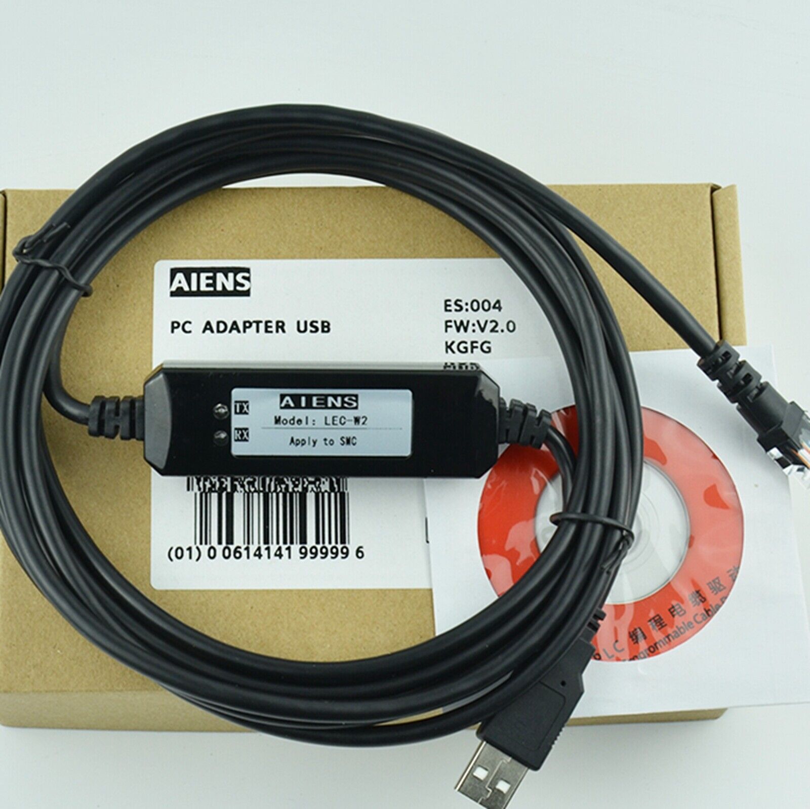 LEC-W2 Programming Cable for SMC - Enhanced Features - LEC