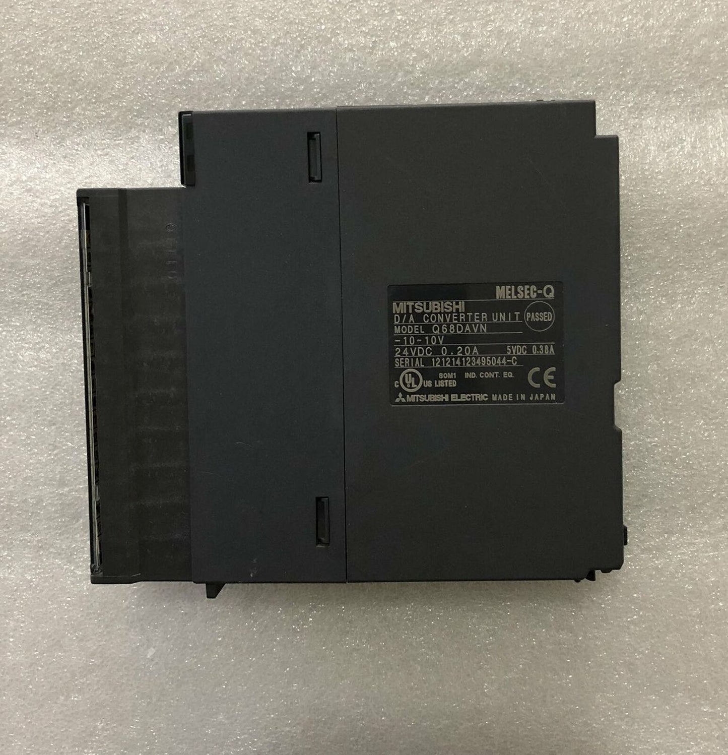 Used Mitsubishi Q68DAVN PLC Module Tested Good Condition - MITSUBISHI