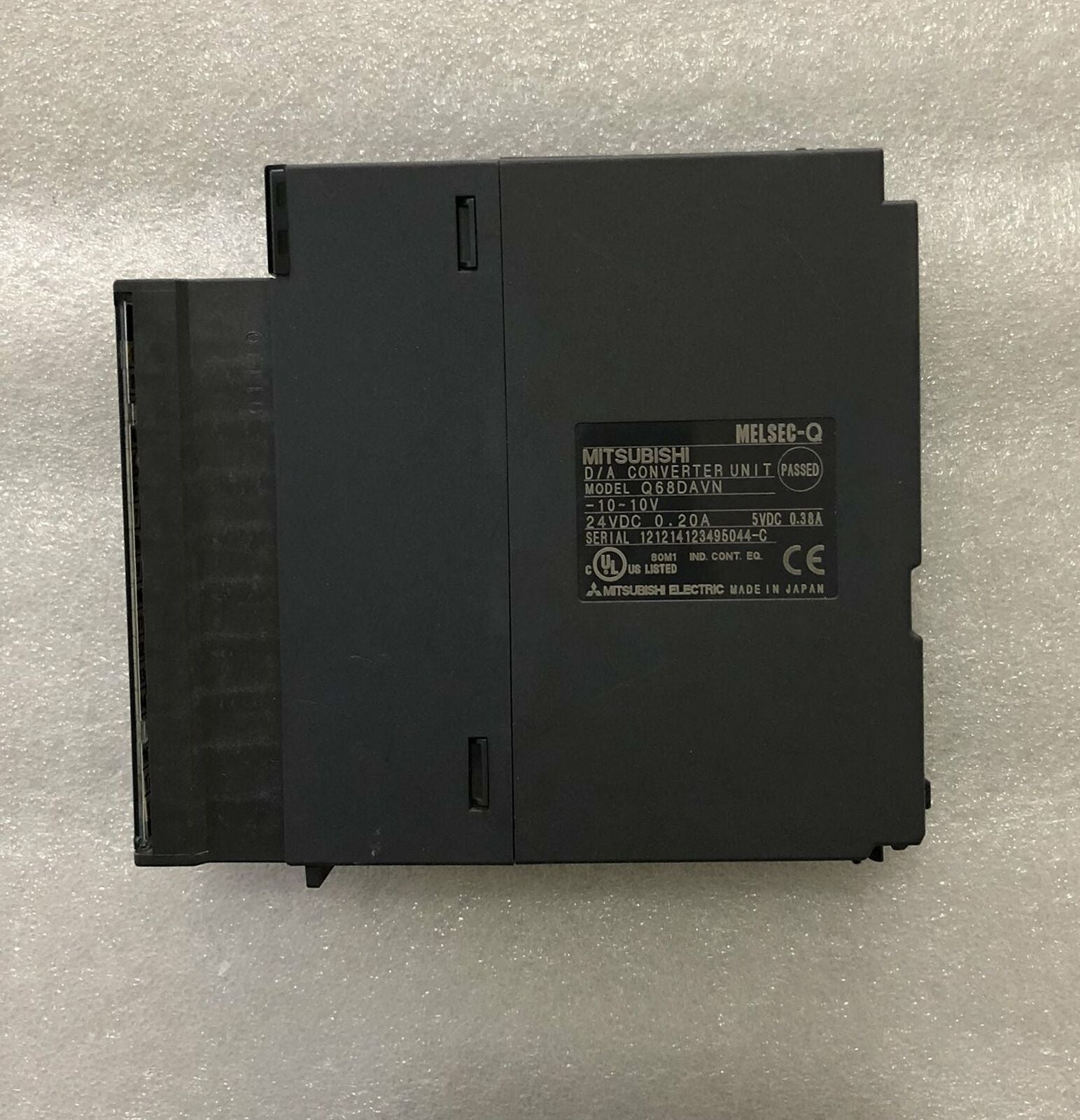 Used Mitsubishi Q68DAVN PLC Module Tested Good Condition - MITSUBISHI