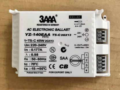 new 1pcs 40W lamp tube ballast For ballast YZ-140EAA FC /T5-C 40W ring