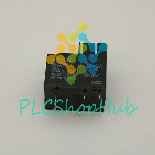 SONG CHUAN 855AWP-1C-C 12VDC Power Relay 12VDC 5Pin 20A 240VAC 10PCS