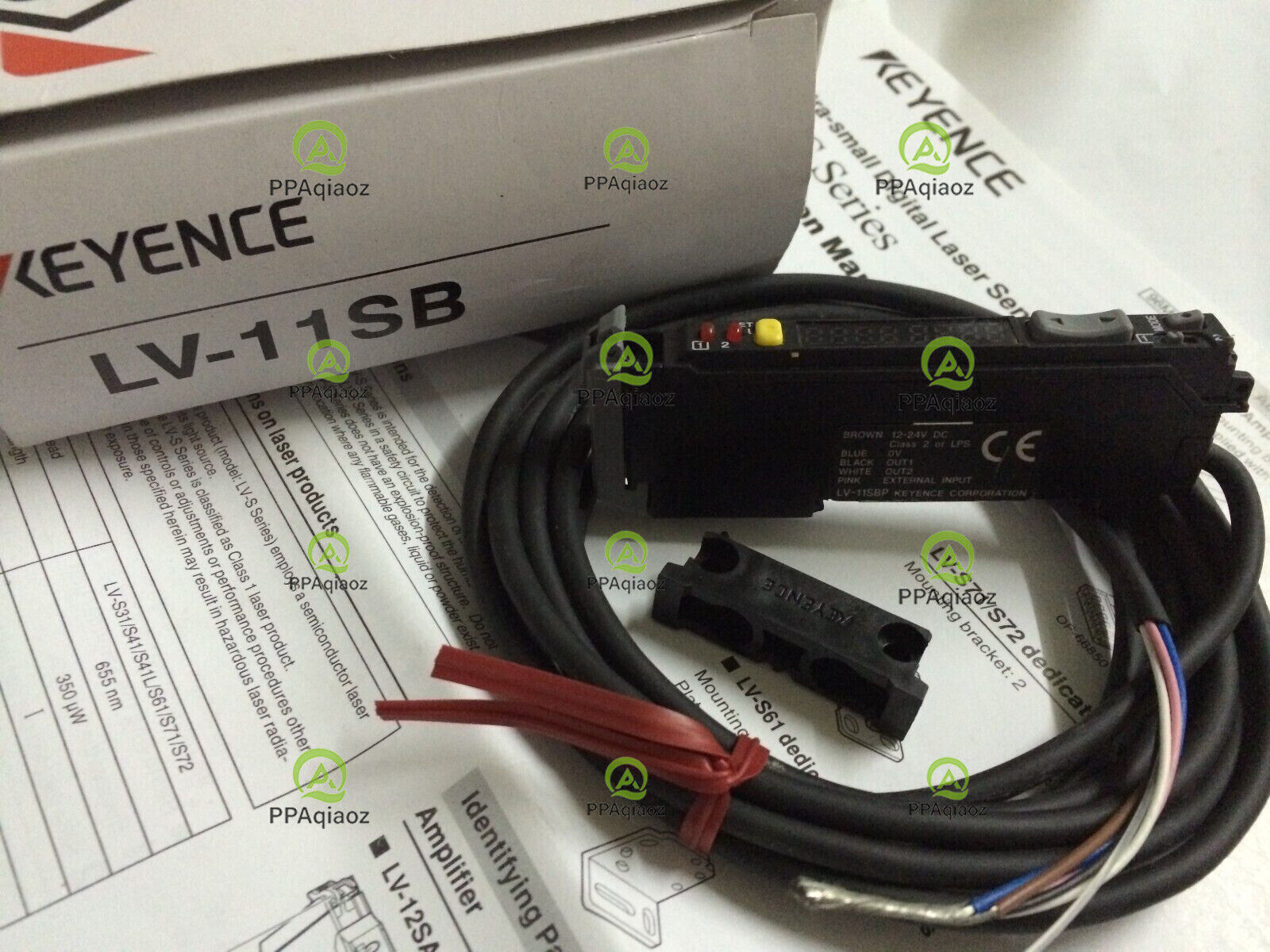 KEYENCE Ultra Small Digital Laser Sensor, 1Pcs LV-11SB LV11SB - KEYENCE