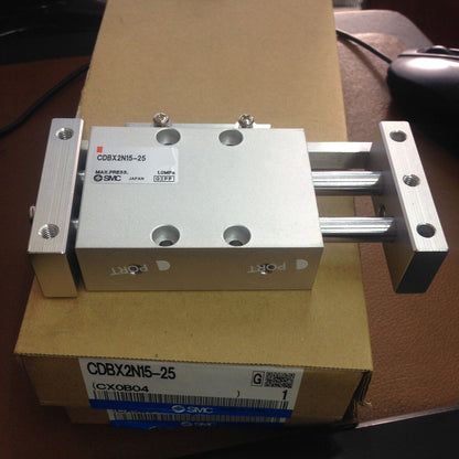 Double rod guide cylinder CDBX2N15-25 - ONE SMC