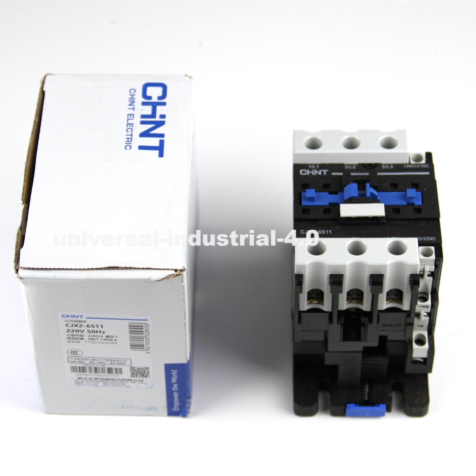 CHNT CJX2-6511 Contactor 220V CHNT