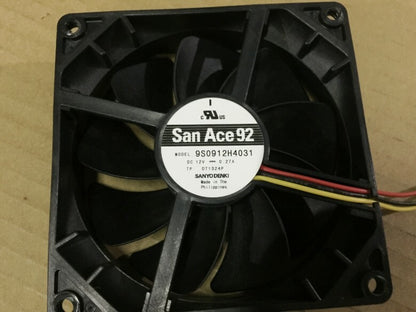 1pcs San ACe92 9S0912H4031 12V 0.27A 9CM dual ball cooling fan