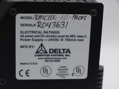 RM100-H1-PROFI PLC MODULE - DELTA COMPUTER SYSTEMS, INC.