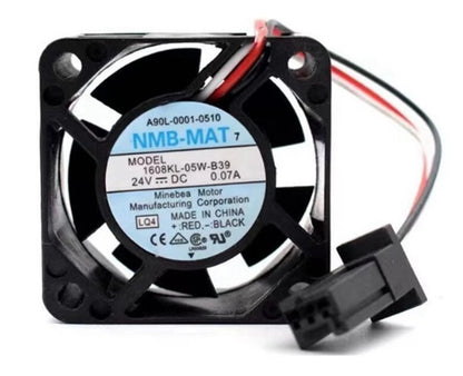 NMB 1608KL-05W-B39 4020 DC24V 0.07A 4CM 3-Pin Cooling Fan