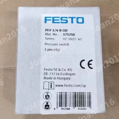 new FESTO PEV-1/4-B-OD Pressure switch-175250 - KOEED