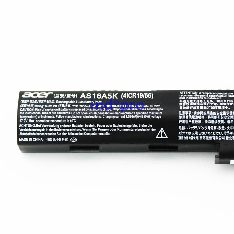 new For TMP249 TMP259 N16Q1 N16Q2 E5-774G Laptop Battery AS16A8K