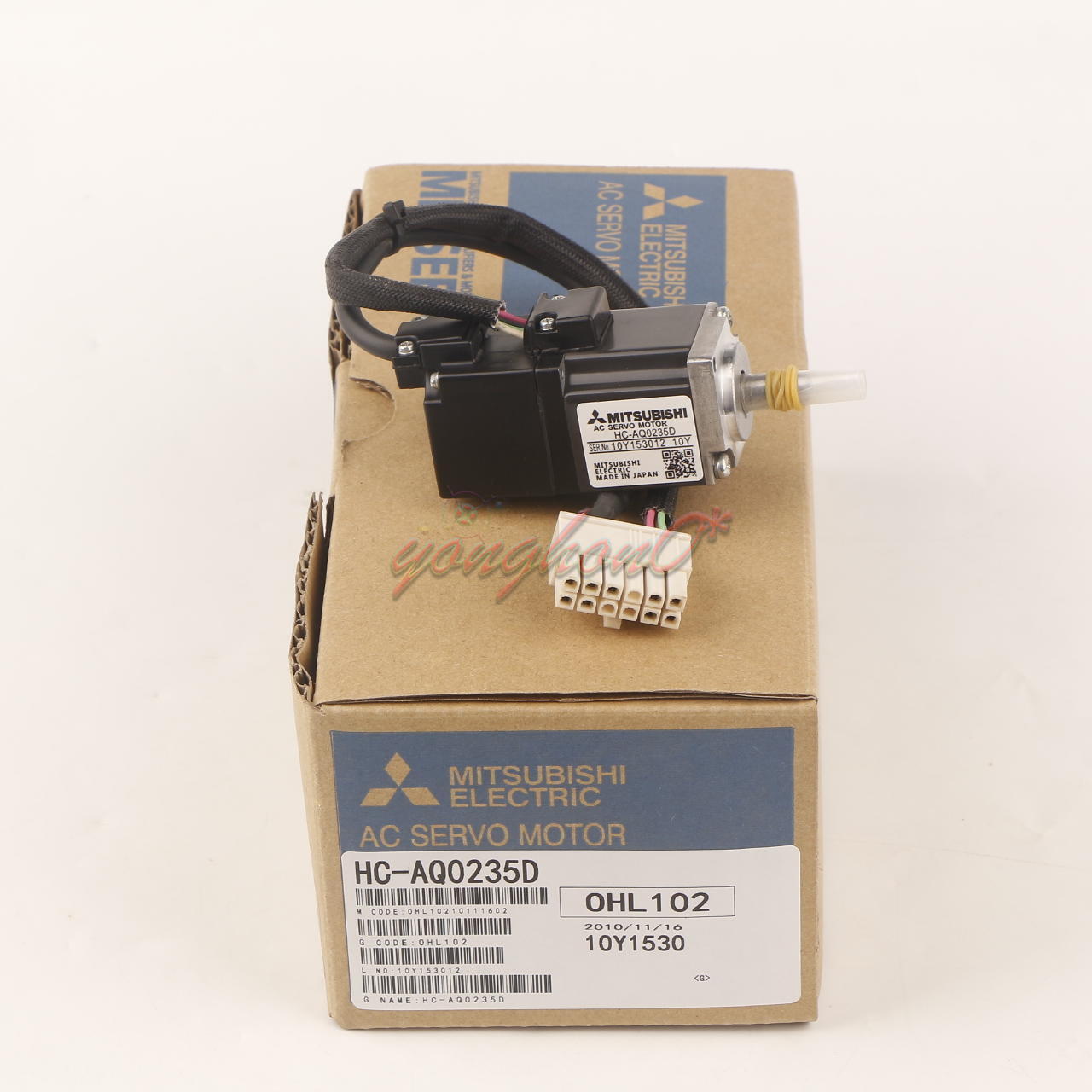 new ONE Mitsubishi Servo Motor HC-AQ0235D - MITSUBISHI