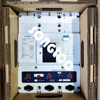 1pcs New 3VF6211-2BM47-0AA0 630A 3P Circuit Breaker - ABC CONTROLS