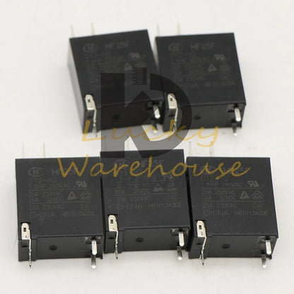 HF25F-024-H JQC-25F-024-H HongFa Power Relay 24VDC 20A 250VAC 3 Pins x 10PCS