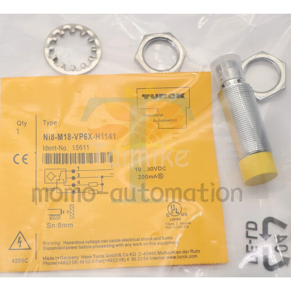Turck NI8-M18-VP6X-H1141 Proximity Switch Sensor 1PCS
