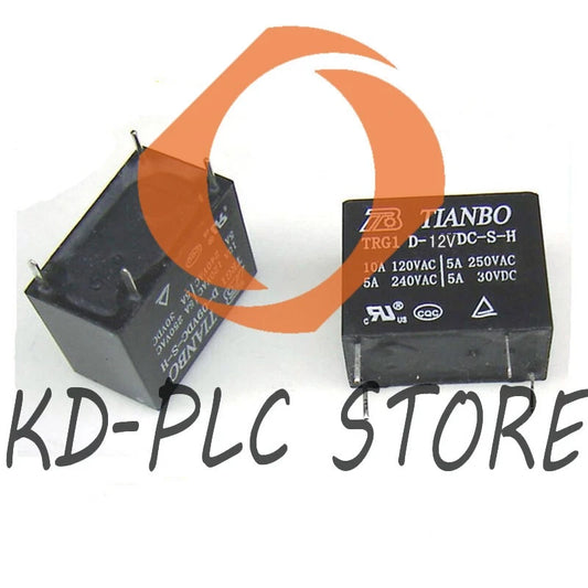 1pc TIANBO TRG1 D-12VDC-S-H Power Relay 4Pin 5A 250VAC