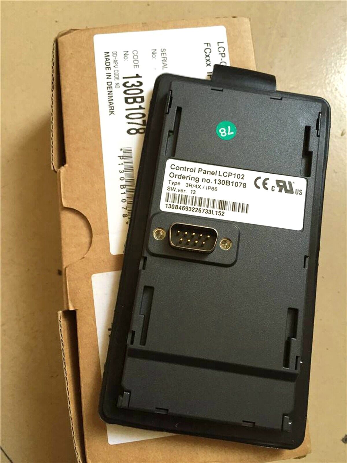 Danfoss LCP-102 Drive Control Panel - Compact industrial drive control unit with Modbus and Profi-Bus communication support - DANFOSS