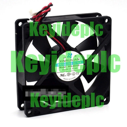 2pcs silent fan 92x92x25mm 12v 0.16A 2pin server cooling fan RDL9025S #ke