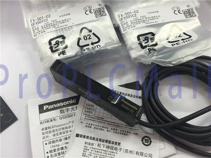 Panasonic SUNX FX-501-C2 Fiber Optic Sensor 1PC Free Shipping FX501C2 1PCS