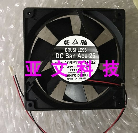 1pcs Sanyo 109P1224H402 24V 12025 cooling fan