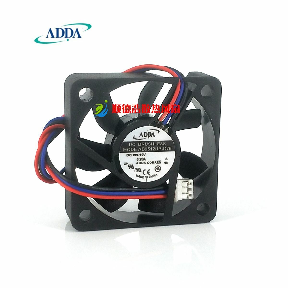 new AD5012UB-D76 ADDA 12V 0.20A 5015 cooling fan