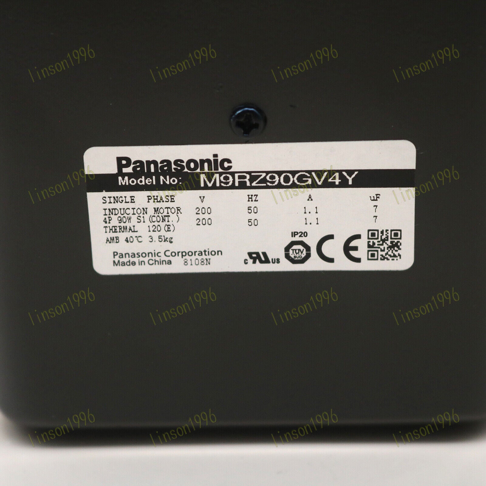Panasonic Speed Motor M9RZ90GV4Y 90W - PANASONIC