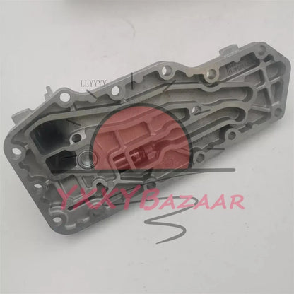 Oil Filter Mount Housing W/Gaskets For 1989-2002 Dodge Cummins 6B/6BT/6BTA 5.9L~