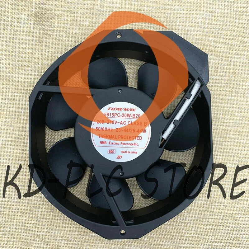 1PCS FLOW MAX 5915PC-20W-B20 200-240V high temperature resistant cooling fan