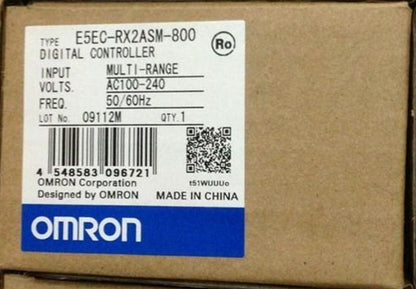 OMRON Temperature Controller E5EC-RX2ASM-800 100-240VAC PLC Module - OMRON