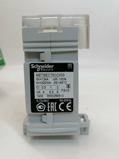 Schneider Electric | METSECT5CC020 | CURRENT TRANSFORMER DIN 200/5 SHIP - KOEED