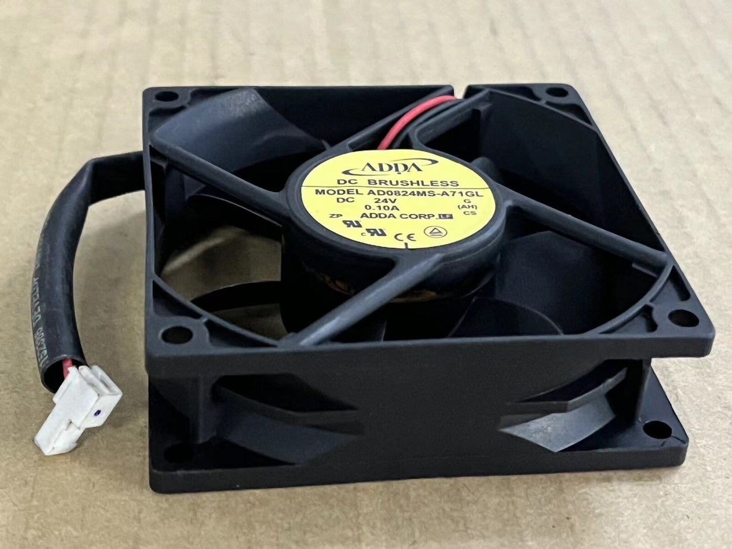 new 1pc ADDA AD0824MS-A71GL FAN 8025 24V 0.10A 2pin