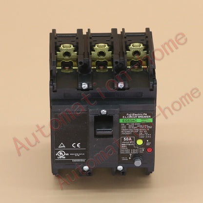 1PC Fuji EG53AC 3P 50A Circuit Breaker in Box - FUJI