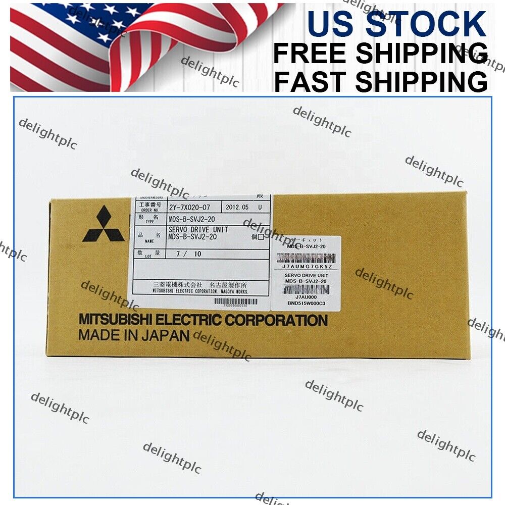 New In-Box Mitsubishi MDS-B-SVJ2-20 Amplifier Module 2kw - MITSUBISHI