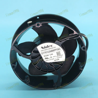 1PC NIDEC D1751U24B8PP363 DC24V 3.4A 172x150x51MM Cooling Fan - NIDEC