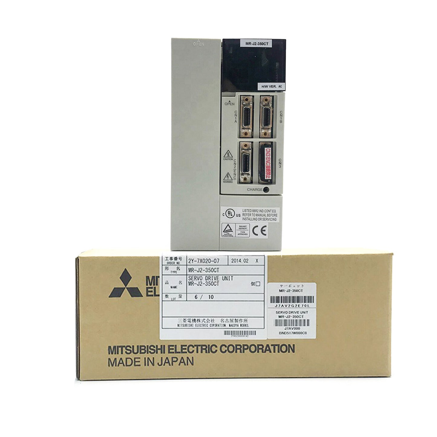 MITSUBISHI MR-J2-350CT Servo Drive - High Performance Motor Control Solution - MITSUBISHI