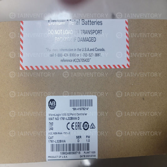 Allen Bradley 1761-L32BWA - Sealed - ALLEN BRADLEY