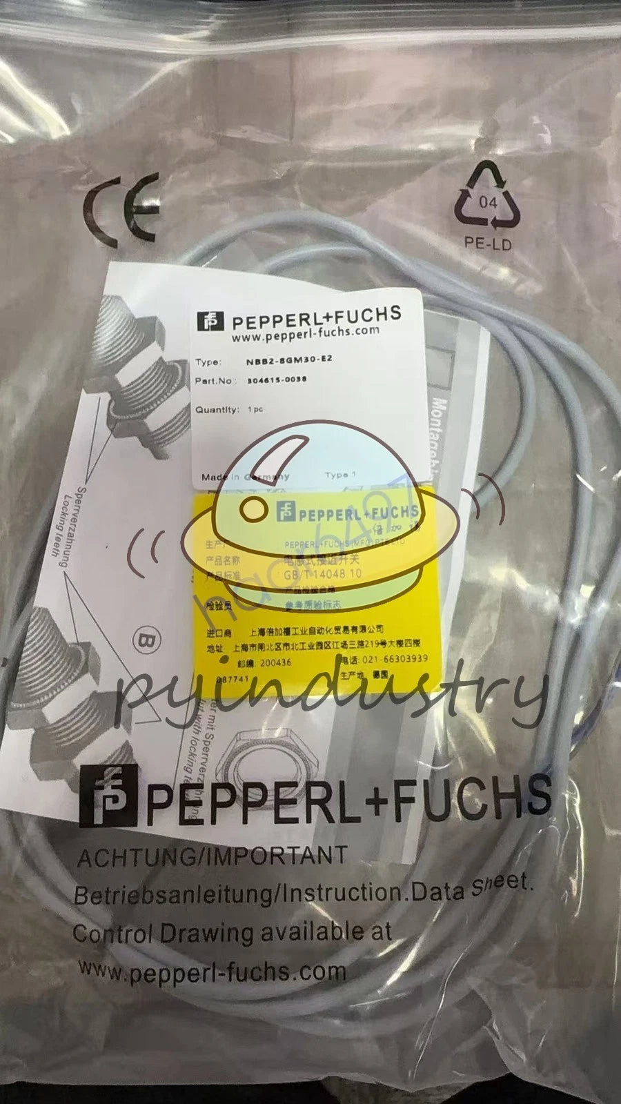 One For Pepperl+Fuchs NBB2-8GM30-E2 Proximity Switch Free Shipping